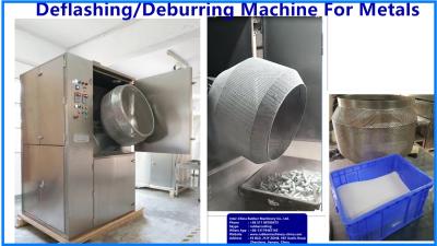 China Case Study:Deflashing/Deburring machine for zinc die-casts,Aluminum-magnesium alloy,NF metal, precision die-casting; for sale