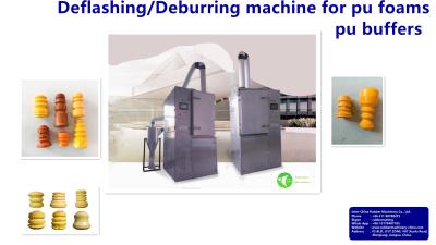 China Case Study:Freeze Deflashing/Deburring machine for pu foams, pu buffer; auto parts; DEEP COLD TECH; for sale