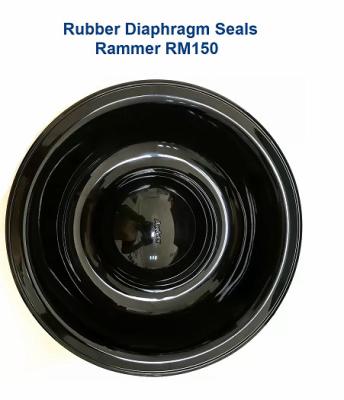 China Case Study : Trimming Machine For KOREA 20MPa Pressure Rubber Diaphragm Seals For Euroram Rammer RM150 Hydraulic Breaker for sale