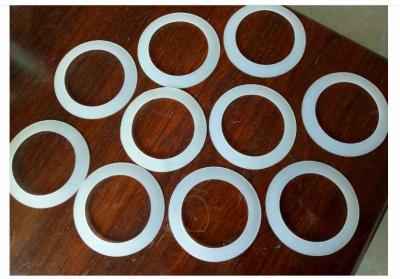 China Case Study: Cutting Machine For Seal Ring; Cut Off Silicone Rings; Sealing Gaskets For Bottles; for sale