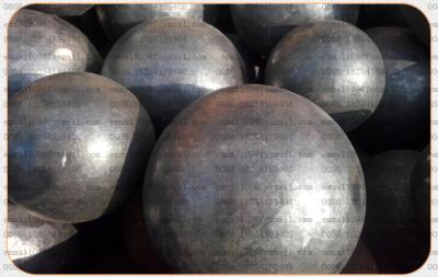 China 40mm B2 Material Composition Steel Forged Grinding Ball Surface Hardness 60-65 for Mines for sale