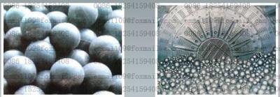 China 80mm Forged Steel Balls Chemical Industries Surface Hardness 60-65 For Mining for sale