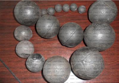 China Large 4.72 inch 120mm Steel Grinding Balls Low Breakage Rate Hot Quenching for sale