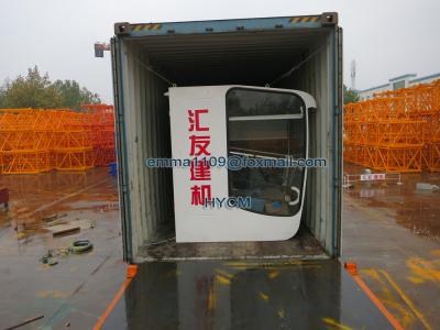 China Tower Crane Parts QTZ Tower Crane Cabin With Sample Operate for sale