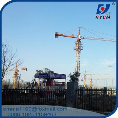 China TC5010 50 meters Boom Length 4 ton Specifications Tower Crane in Asia for sale