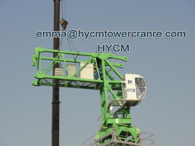 China QTP6020 Flat Top Tower Crane 60m 2.0t 10t Max.Load Pieces Mast Section for sale