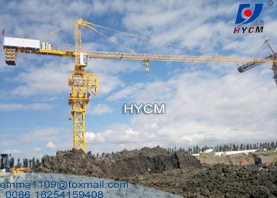China TC6020 60M Jib Topkit Tower Crane Top-slewing Type 10tons Load Capacity for sale