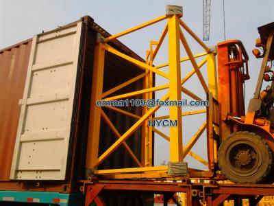 China 1.6*2.8m Mast Section Spare Parts Integral Same As Zoomlion of QTZ 63 Tower Crane for sale