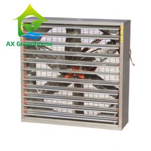 China 55-75db Agricultural Solar Greenhouse Exhaust Fans Shutter Exhaust Ventilation Fan for sale
