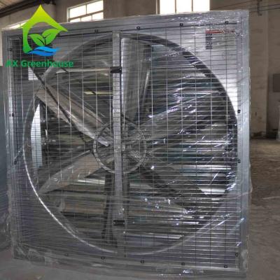 中国 304ステンレス鋼の6つの刃の温室のための産業換気扇の壁の台紙 販売のため