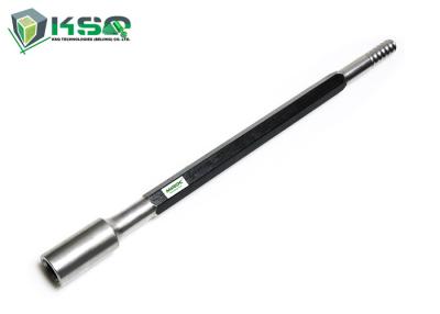China T38 Threaded Drill Rod Top Hammer Drilling Tools Of Guide Tube 915mm To 6095mm Length for sale