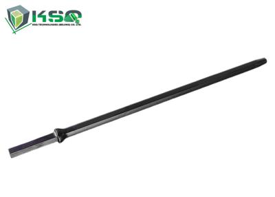 China H25 Tapered Drill Rod Length 4000mm Rock Drill Rod With 7 Degree Taper End for sale