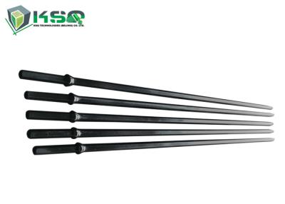 China Steel Tapered Drill Rod 7 Degree H25  For Mining Tunneling Exploration for sale