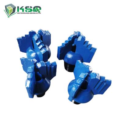 China Rotary Drill Bits With 10 Inch 3 Wings Blades Tungsten Carbide Step Chevron Drag Bit With API 3 1/2