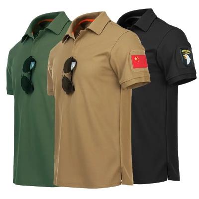 China                  View Larger Imageadd to Comparesharecustom Short Sleeve Quick Dry Polo Shirt Male Tee Shirts Men Clothes Tactical Plain Turn-Down Polo Shirts              for sale