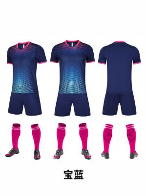 China                  Sport Football Suit Print Adult Quick Drying Breathable Training Suit Competition Sports Suit              for sale
