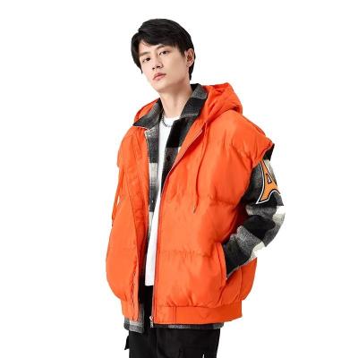 China                  High Quality Puffer Vest Sleeveless Plus Size Mens Vests Vest Stand Collar Thick Vest Winter Vest              for sale
