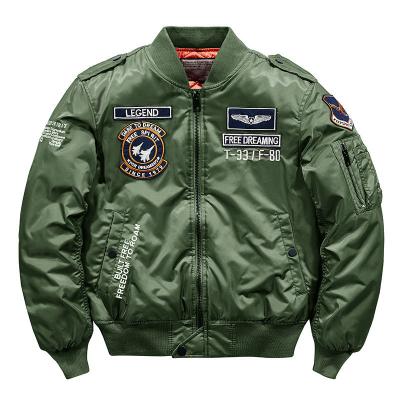 China Vintage Puffer Mens Varsity Jacket Sports Bomber Leather Jacket for sale