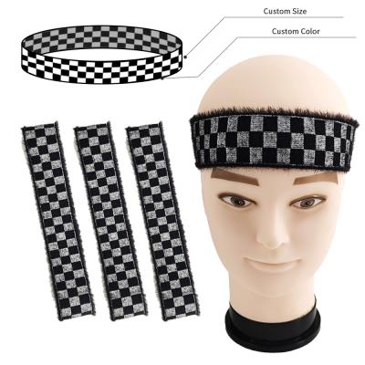 China wholesale elastic cheap custom color logo and width cotton female workout hairband headband sweatband for sale