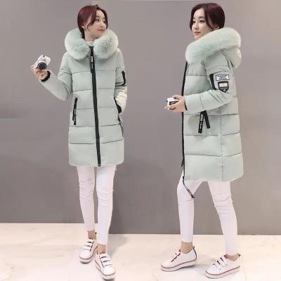 China                  Women Winter Cotton Coat Fur Collar Jackets Fashion Blazer Winter Padded Parka Clothes Bomber Jacket for Women              for sale