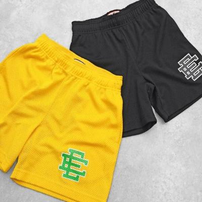 China                  Sportswear 5 Inch Above Knee Shorts Breathable Ee Basic Eric Emanuel Men Mesh Shorts with Zipper Pockets              for sale