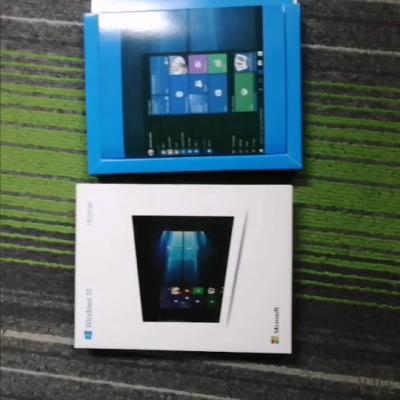 China Microsoft Windows 10 home USB license 100% Actviation Key Retail Box for sale