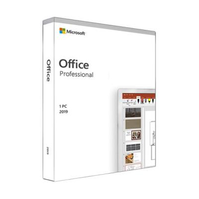 China Llave electrónica 1280×768 WDDM 1,0 del Coa del DVD de Microsoft Office 2019 en línea de la activación favorable en venta