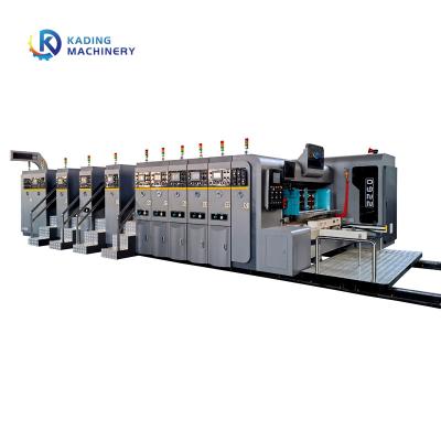 Китай Полно гофрированное автоматическое - печатная машина доски для картона Corrugated с 7 цветами продается