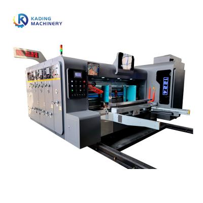 China 1-6 máquina de impressão automática completa da caixa da caixa das cores para cartão ondulado que faz a impressora de empacotamento à venda