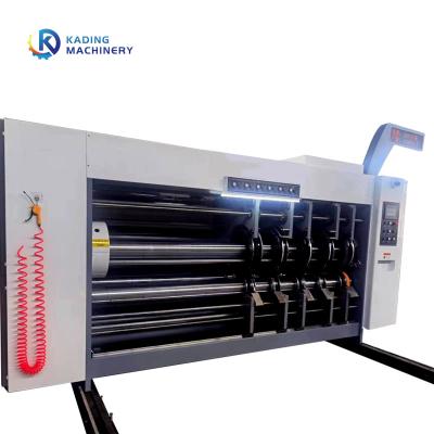 China 160pcs/Min Speed Rotary Die Cutting-Maschine für gewölbte Kästen der Vakuumübertragung zu verkaufen