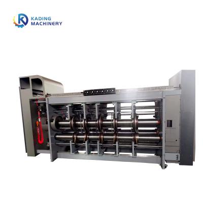 China Roterende de Matrijzensnijmachine die van de Kartondoos van Volledige Automatische Druk Machine inlassen Te koop