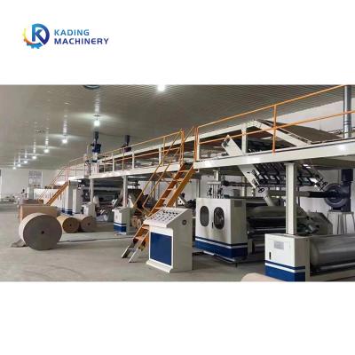 China 7 Layers 120m/Min Corrugation Line For Producing Corrugated Cardboard for sale