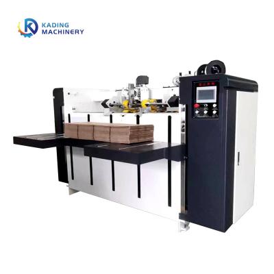 China Single Piece Cartons Corrugated Box Stitching Machine With Computer Screen For Case Maker for sale