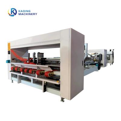 China Full Automatic Folding Gluing Machine With Auto Counting Function For Pasting Gluing Case for sale