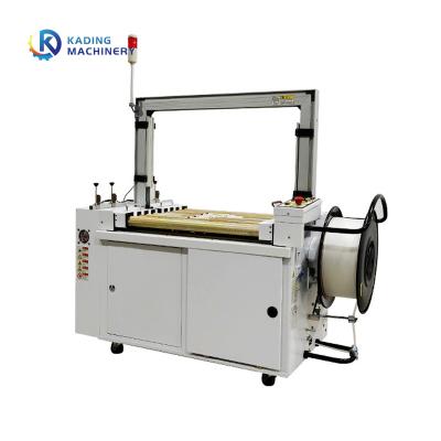 China Semi Auto Carton Box Strapping Machine For 1200mm 1400mm Corrugated Sheet Of PP Strapping for sale