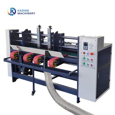 China Thin Blade Corrugated Slitter Machine Of Manual Adjustment Speed 70m/Min for sale