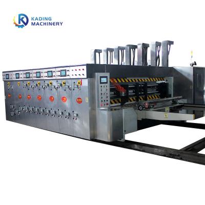 China Flexographic Carton Printing Machine For Corrugated Packaging à venda