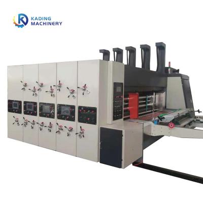 Китай Water Based Ink Flexo Corrugated Box Printing Machine Rotary Die Cutting продается