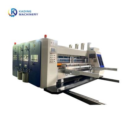 China High Speed Cardboard Printing Machine For Making Fruit Cartons en venta