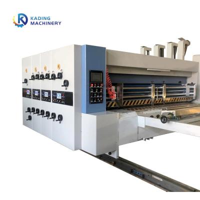 China High Speed Carton Box Die Cutting Machine 60-180pcs/Min Making Corrugated Te koop