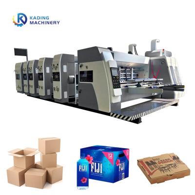 China 300pcs/min Impresión de ranuras de la máquina de corte a presión de color Alimentación automática personalizada en venta