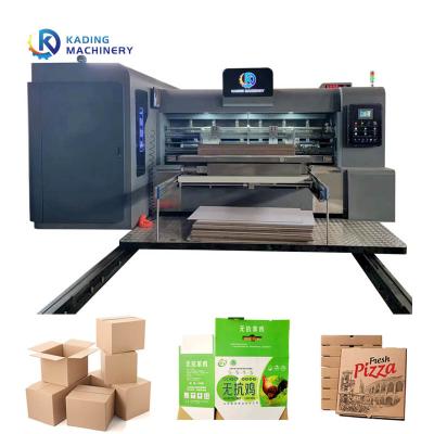 Китай Автоматическая 2,8 м флексо картонная печатная машина изготавливает коробку пиццы продается