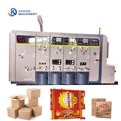 China Multi Colour Flexo Corrugated Machine For Paperboard Of Water Ink Type for sale