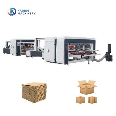 China High Speed 220 Pcs/Min Folder Gluer Machine For Multi Shapes Boxes for sale