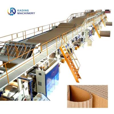 Chine Machine de fabrication de carton ondulé de 300 m/min avec système de gestion de la production à vendre