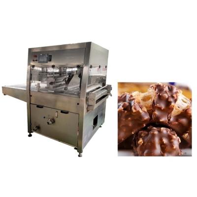 China 28.5kw 1200mm Width Conveyor Chocolate Enrobing Machine 304 SS for sale