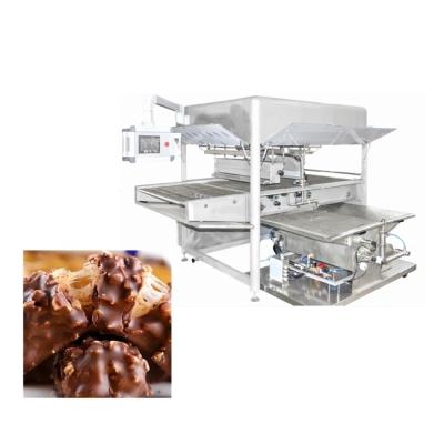 China ISO 500kg/H 1200mm Chocolate Coating Machine for wafers for sale
