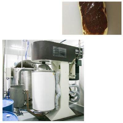 China Single Shaft Continuous Cocoa Mass Chocolate Ball Mill 500kg/H for sale