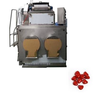 China Mould Roller 300kg Chocolate Bean Production Line for sale