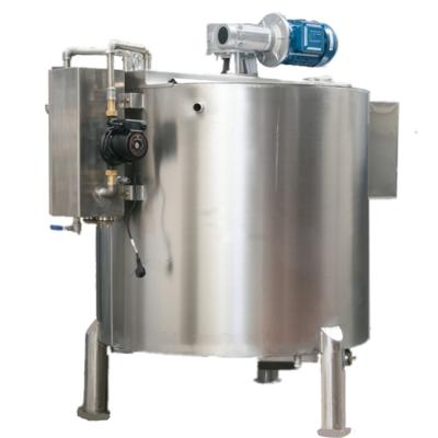 China Stainless Steel Cylinder 500L Stirrer Chocolate Melting Tank for sale